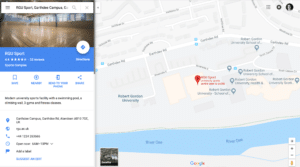 Enter your destination in Google Maps