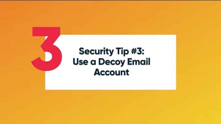 Email Address Security Tips