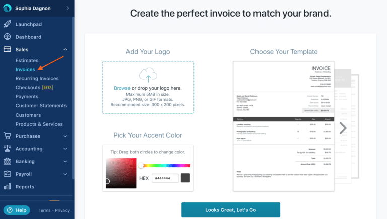 integrate wave invoices with wordpress