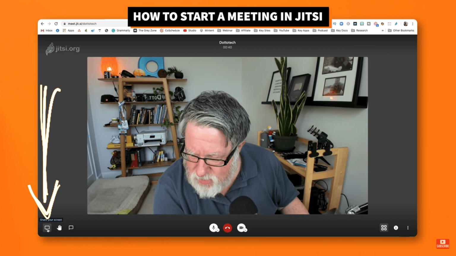 start jitsi meeting